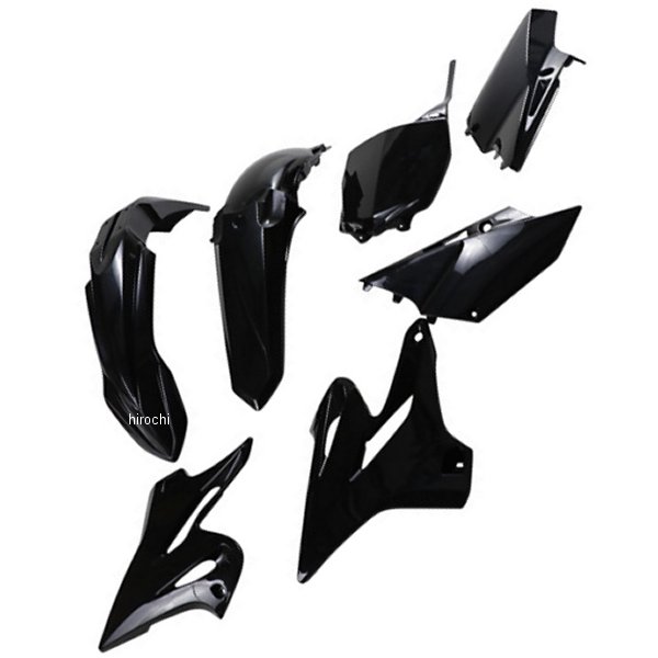【USA在庫あり】 UFO PLAST ユーフォープラスト ボディキット YZ125 黒 1403-2175 JP店