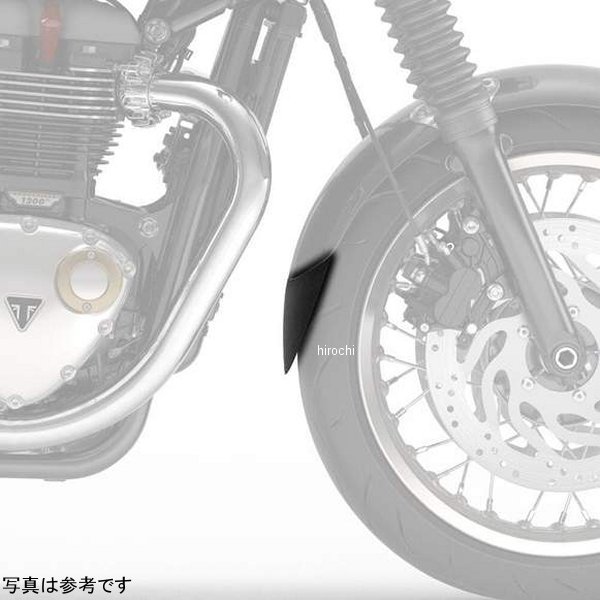 ピラミッドプラスチック Pyramid Plastics 延長フェンダー ショート 16年-22年 Thruxton 1200 マットブラック 056529 JP店