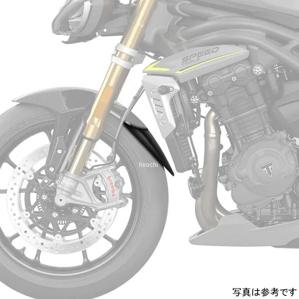 ピラミッドプラスチック Pyramid Plastics 延長フェンダー ショート 21年-24年 Speed Triple 1200 RS マットブラック 056562 JP店