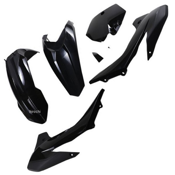 【USA在庫あり】 UFO PLAST ユーフォープラスト ボディキット KTM 85/105 黒 1403-2968 JP店