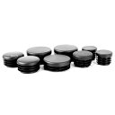 ピラミッドプラスチック Pyramid Plastics フレームエンドキャップ 17年-22年 R Nine T Pure マットブラック 089403 JP店