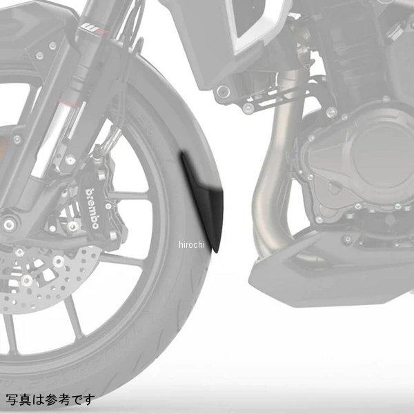 ピラミッドプラスチック Pyramid Plastics 延長フェンダー ショート 22年 Tiger1200 GT Pro マットブラック 056527 JP店