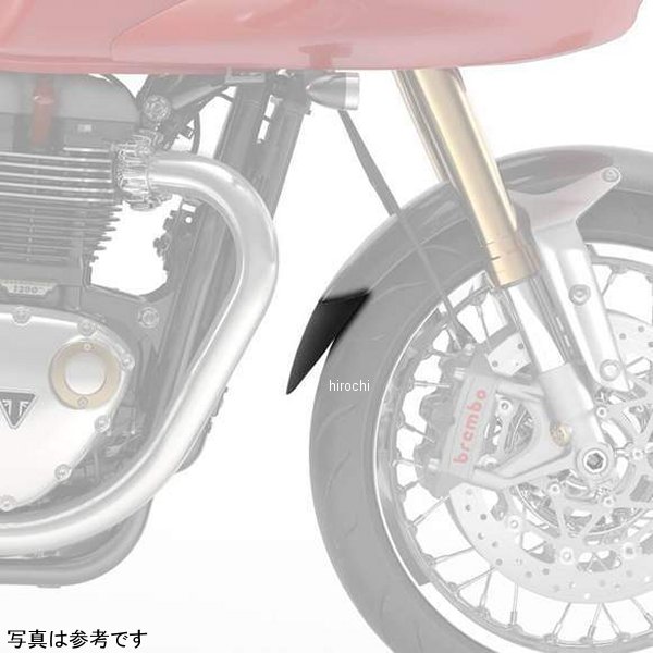 ピラミッドプラスチック Pyramid Plastics 延長フェンダー ショート 20年-22年 Thruxton 1200 RS マットブラック 056530 JP店