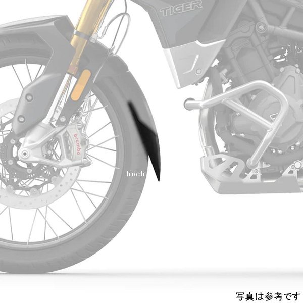 ピラミッドプラスチック Pyramid Plastics 延長フェンダー ショート 20年-22年 Tiger900 Rally マットブラック 056950 JP店