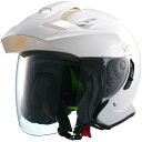 【メーカー在庫あり】 マルシン工業 Marushin ジェットヘルメット MSJ1 TE-1白 Lサイズ 4980579001980 JP店