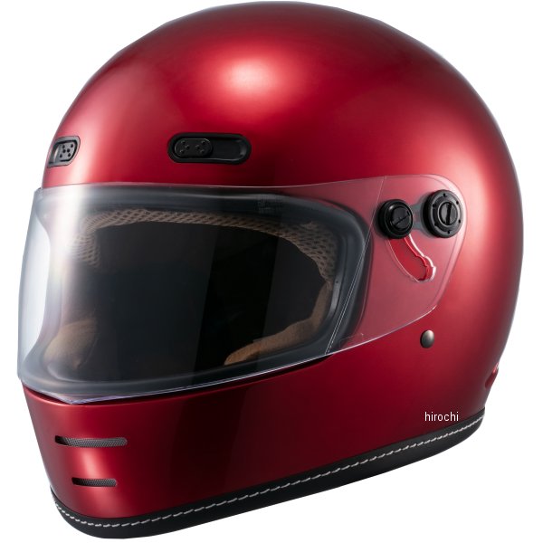 マルシン工業 Marushin フルフェイスヘルメット ネオレトロスタイル MNF1 エンドミル キャンディーレッ..