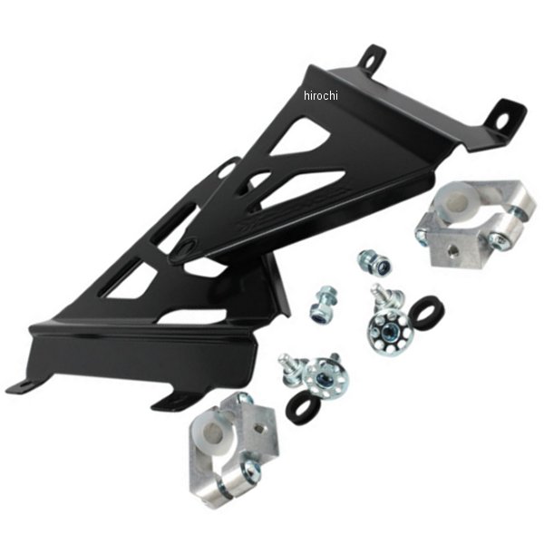 Rakuten - 【USA在庫あり】 ワークスコネクション Works Connection ラジエター ブレース 18年-21年 CRF250R 黒 1901-0703 JP店