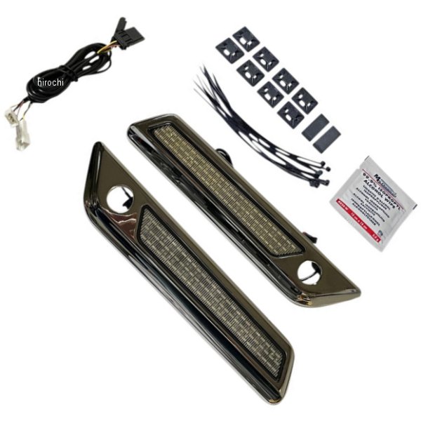 【USA在庫あり】 カスタム ダイナミクス LIGHT サドルバッグ HNGE SMK/CHR 2040-2866 JP店