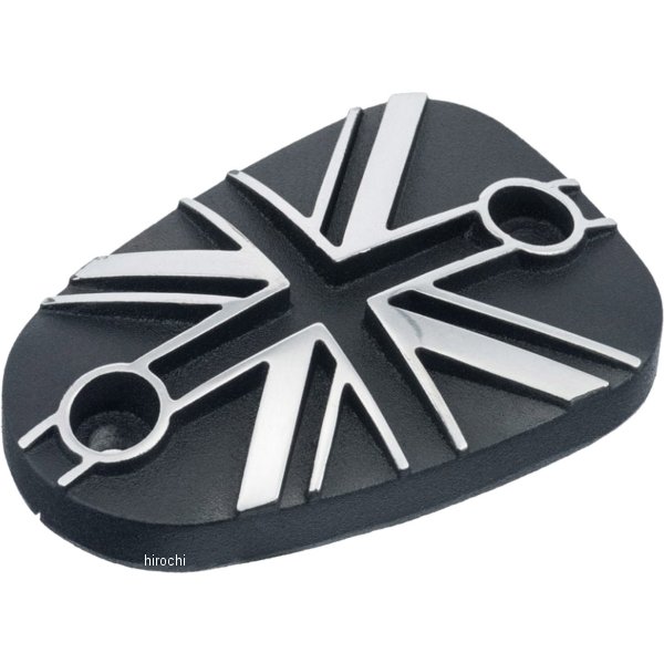 【メーカー在庫あり】 モートーンカスタムズ マスターシリンダーキャップ ユニオンジャック 02年-25年 Bonneville T100 黒/ポリッシュ MMU074 JP店