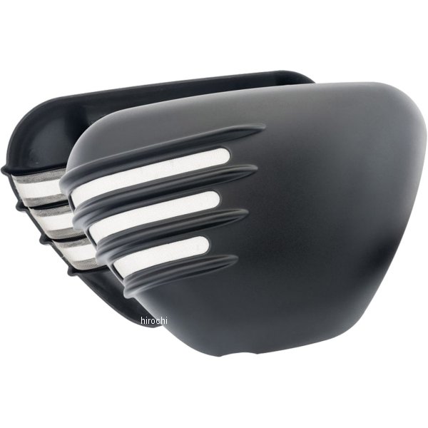 【メーカー在庫あり】 モートーンカスタムズ サイドカバー リブ 16年-25年 トライアンフ Street Twin/Speed Twin 900 マット黒 MTE141 JP店