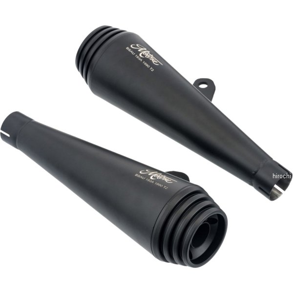 モートーンカスタムズ スリップオンマフラー SATURN V 16年-23年 Street Twin/Speed Twin 900 黒 MTE157 JP店