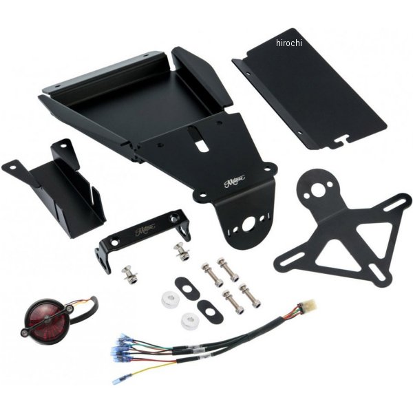 モートーンカスタムズ フェンダーレスキット BEL AIR LEDライト 16年-25年 トライアンフ StreetTwin 黒 CBS004+MEL008+DDM012 JP店
