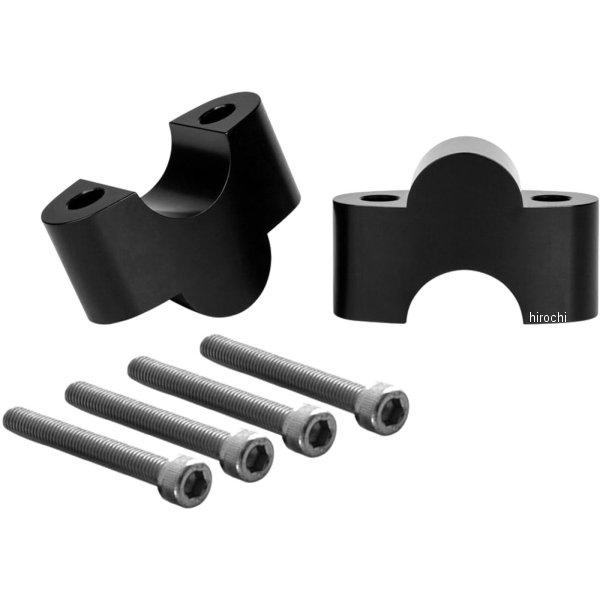 モートーンカスタムズ ハンドルライザー 1インチアップ 02年-15年 トライアンフ Bonneville T100 空冷 黒 MTE066 JP店