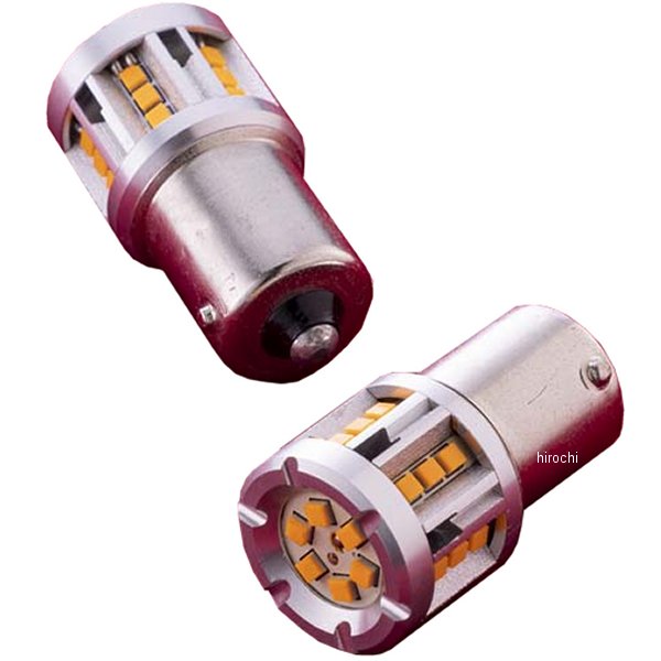 【メーカー在庫あり】 ヴァレンティモト VALENTI MOTO ジュエルLEDウインカーバルブ G18ピン角180° アンバー MWR12-G1818-AM JP店