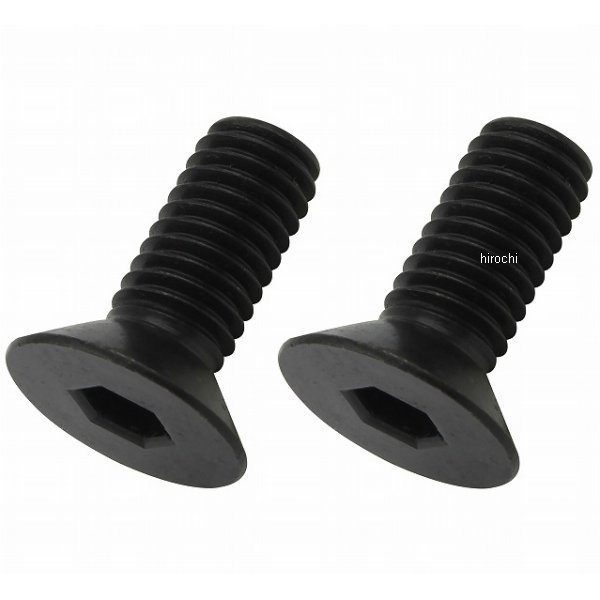 【メーカー在庫あり】 ポッシュ POSH 皿キャップボルト M8 20mm 2本入り 黒 990820-K2 JP店