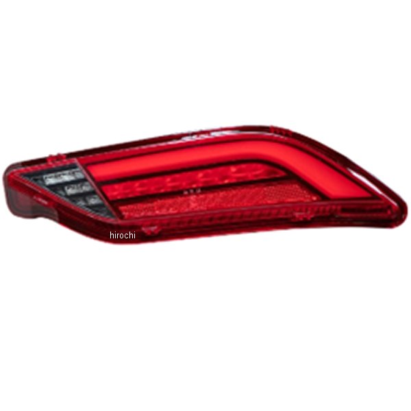 【メーカー在庫あり】 ヴァレンティ VALENTI LEDテールランプ REVO トヨタ 80ハリアー レッドレンズ/クローム TT80HAR-RG-L-2 JP店