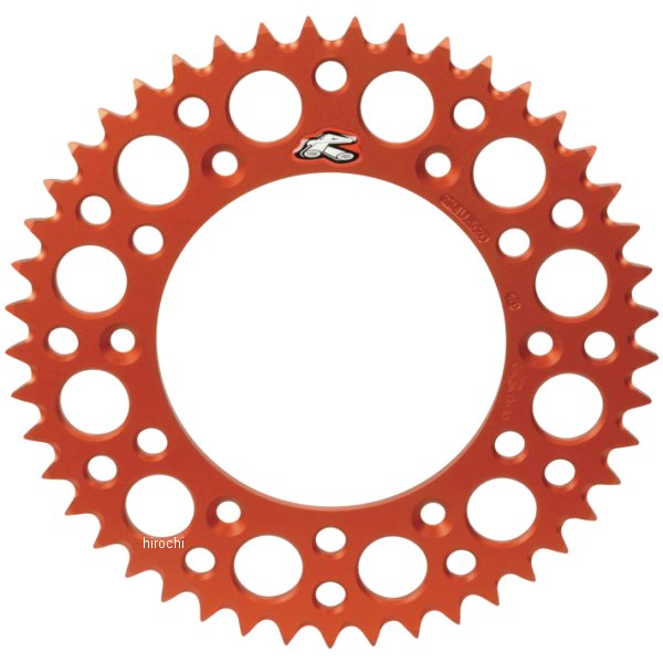 【USA在庫あり】 レンサル RENTHAL リアスプロケット 04年-08年 KTM 85 SX 19/16 オレンジ ren441U-428-46GPOR JP店