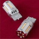 ヴァレンティ VALENTI LEDウインカーバルブカラー:アンバールーメン値:400lm(1個)使用LED:1chip SMD 高輝度18LED(SMD)(1個)用途:ウインカーランプ規格:T20シングルウェッジ(W3×16d/WX3×16d兼用)仕様:DC12V入数:2個バルブ形状はT20タイプで、消灯時に電球のようにゆっくり消灯させることで安全性が向上します。点灯時はLEDの特性を活かしてキレ良くパッと点灯、消灯時は電球のようにフワッと消灯させることで今までとは違う雰囲気でウインカー点滅を演出。1個あたり400ルーメンの明るさ。360°発光タイプで視認性を確保しています。※LEDバルブは消費電力が少ないため、車両側が球切れと誤認して、ハイフラッシュ現象が発生しますので、ヴァレンティハイフラッシュ防止抵抗、ハイフラッシュ防止リレーまたはユーロウインカーリレー等の制御ユニットが別途必要となります。※フロント純正LEDウインカー車のリアウインカーバルブをLEDバルブに交換した場合、車両によってはハイフラッシュ防止抵抗が不要なケースがあります。WF01-T20-AM楽天 JP店