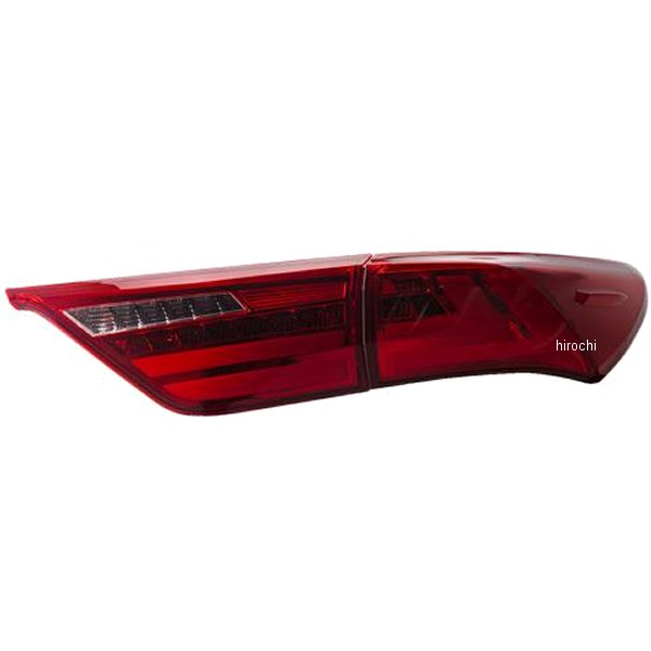 【メーカー在庫あり】 ヴァレンティ VALENTI LEDテールランプ ULTRA トヨタ 60ハリアー レッドレンズ/クローム TT60HAU-HC-2 JP店