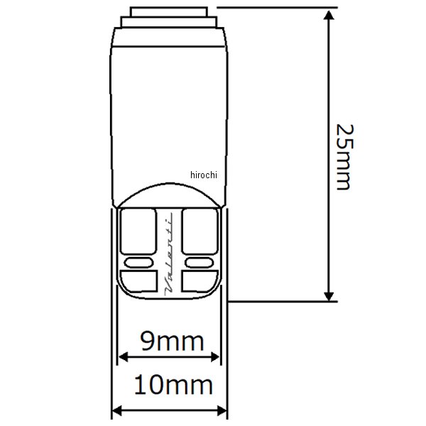 �ڥ᡼�����߸ˤ���� �������ƥ� VALENTI LED�Х�� T10 �ۥ磻�� ������D 6500K 200lm 2������ VL118-T10-65D JPŹ