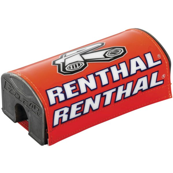 【USA在庫あり】 レンサル RENTHAL ファットバー パッド オレンジ/白/青 renP334 JP店(2.0)
