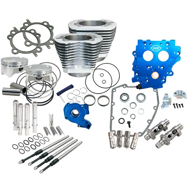 【メーカー在庫あり】 S&Sサイクル S&S Cycle パワーパッケージキット 585CE 99年-06年 TC シルバー 330-0662 JP店