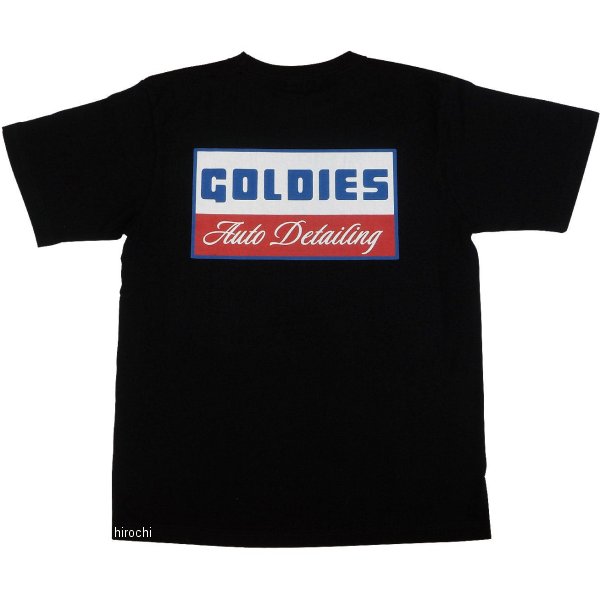 【メーカー在庫あり】 ゴールディーズオートディテイリング TRICOLORE LOGO Tシャツ 黒 Lサイズ GADT001BK-L JP店(2)