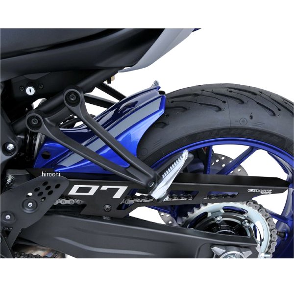 7302T97-XX ����ޥå��� ERMAX �ꥢ����ʡ��ե������ Evo ����ߥ���ޥ��ȥ������󥬡����դ� 21ǯ-23ǯ MT-07��FZ-07 �֥�å� 7302T97-58 JPŹ