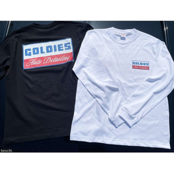 【メーカー在庫あり】 ゴールディーズオートディテイリング TRICOLORE LOGO ロングスリーブTシャツ 黒 Lサイズ GADT001LBK-L JP店