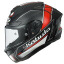 【メーカー在庫あり】 オージーケーカブト OGK KABUTO フルフェイスヘルメット F-17 フォルテ フラットブラックレッド M サイズ 4966094610838 JP店(2)