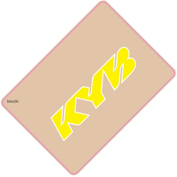  D'cor Visuals アッパーフォークデカール KYB イエロー/赤/青 4320-2299 JP店