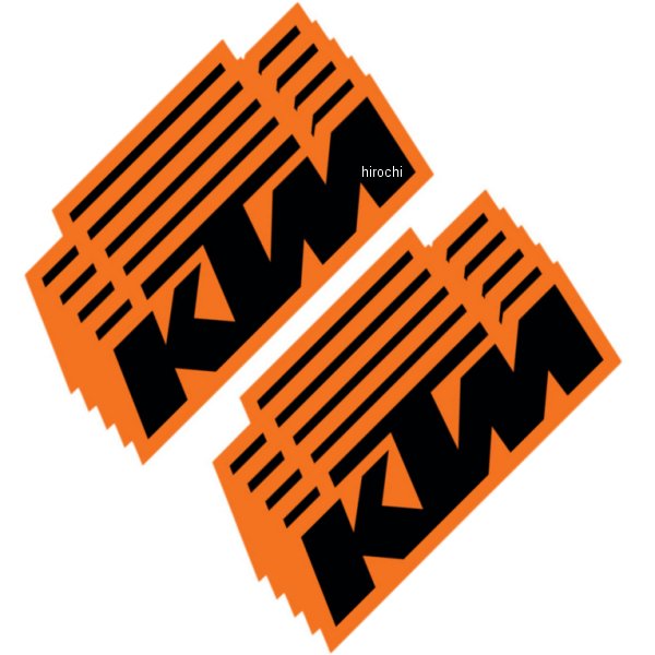 【USA在庫あり】 D'cor Visuals デカール 6インチ KTM デカール 10枚セット 4320-2431 JP店