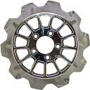 【メーカー在庫あり】 リンドールブレーキ LyndallBrakes ブレーキローター CROWN/13SPOKE 11.5インチ クローム/クローム 6mm厚 リア 2007-2035 JP店(2)