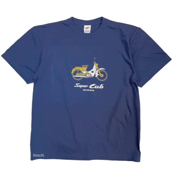 ホンダ スーパーカブ ベーシックTシャツ ネイビー Mサイズ 2301HD01-01 JP店