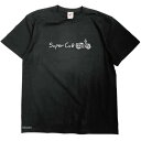 ホンダ スーパーカブ ライティングプリントTシャツ 黒 Lサイズ 2301HD01-03 JP店