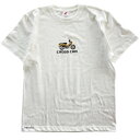 ホンダ クロスカブ ベーシックTシャツ オフホワイト/黄 Lサイズ 2301HD01-10 JP店