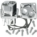 【メーカー在庫あり】 S&Sサイクル S&S Cycle ビレット タペットガイド 84年-99年 Big Twin クローム 106-5428 JP店