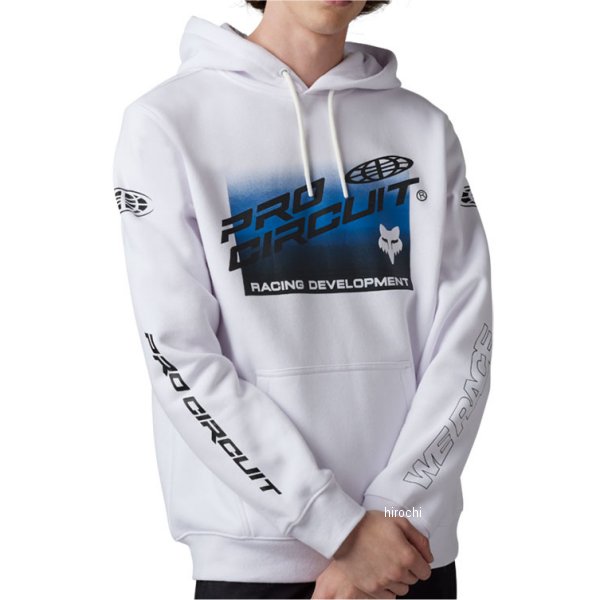 【メーカー在庫あり】 フォックス FOX フーディー フォイルプロサーキット 白 XLサイズ 30572-008-XL JP店