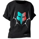 【メーカー在庫あり】 フォックス FOX Tシャツ シーズ ユース用 黒 Mサイズ 30826-001-YM JP店