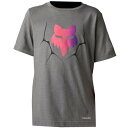  フォックス FOX ユース Tシャツ シーズ ヒーサーグレー Lサイズ 30826-185-YL JP店