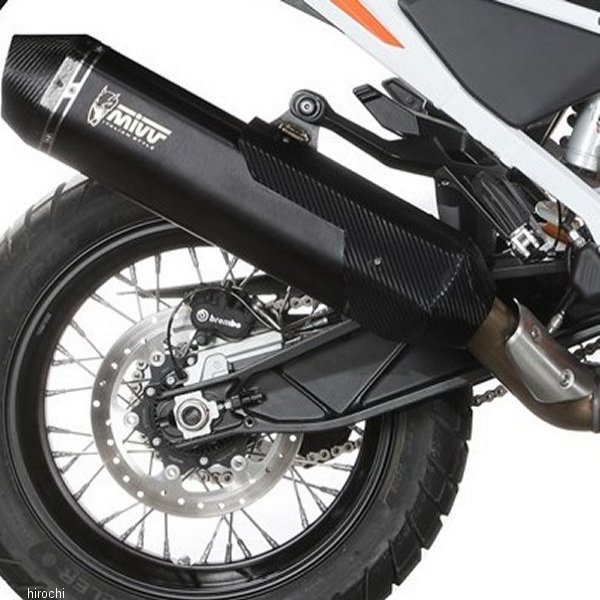 ミヴ Mivv スリップオンマフラー SPEED EDGE 21年-23年 KTM 1290SuperAdventureR ステンブラック KT.027.LRB JP店