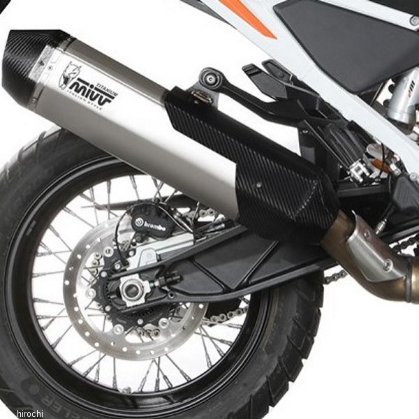 ミヴ Mivv スリップオンマフラー SPEED EDGE 21年-23年 KTM 1290SuperAdventureR チタン KT.027.LRT JP店