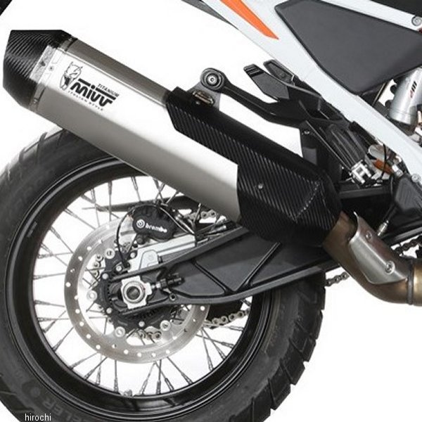 KT.027.LRT ミヴ Mivv スリップオンマフラー SPEED EDGE 21年-23年 KTM 1290SuperAdventureR チタン KT.027.LRT-1290SupadvS JP店