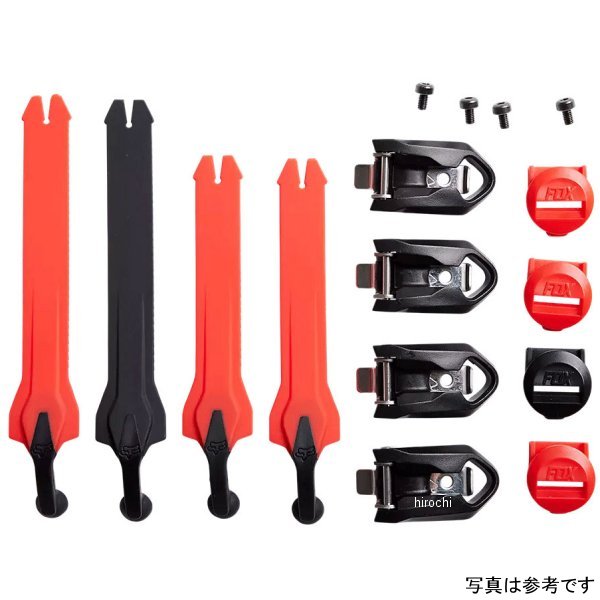 フォックス FOX ストラップキットカラー:フローレッド対応品番:28373-(23MX)付属品:ストラップ×4、バックル×4、ストラップパス×4、バックルスクリュー×42023モデル以降コンプブーツ用ストラップキットです。30376-110-OS楽天 JP店　