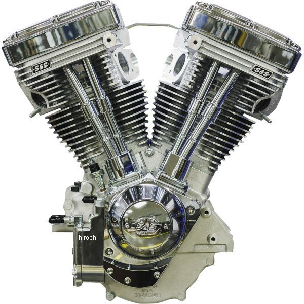 【USA在庫あり】 S&Sサイクル S&S Cycle ENGINE V124 CHR/NAT LB 0901-0259 JP店