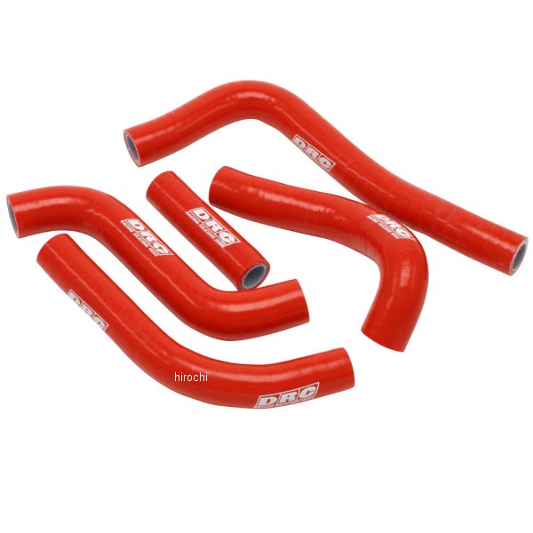 【メーカー在庫あり】 ディーアールシー DRC ラジエターホースキット 21年以降 GASGAS MC250F 、350F 赤 D47-02-720 JP店