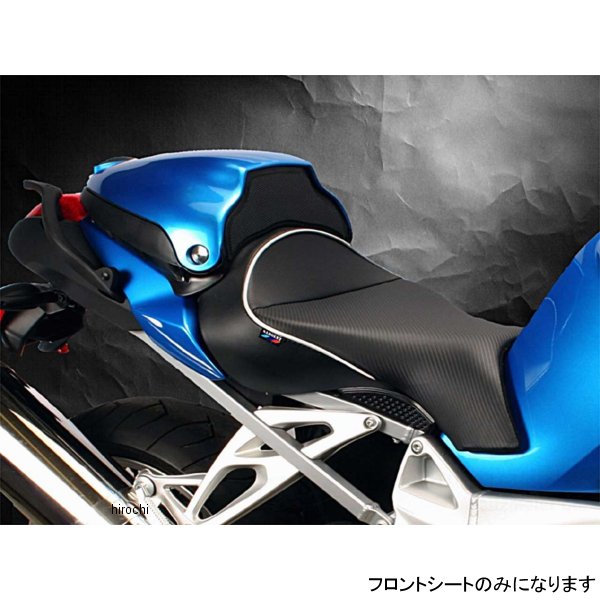 サージェント Sargent シート フロント CarbonFX 09年-16年 BMW K1300R パイピング:黒 WS-554F-19 JP店