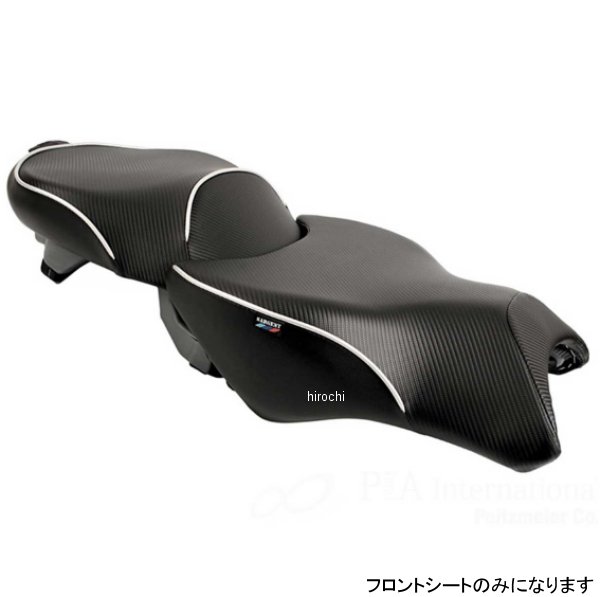 サージェント Sargent シート フロント CarbonFX 07年-16年 BMW K1300GT パイピング:黒 WS-564F-19 JP店