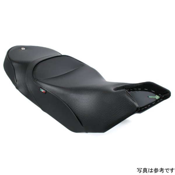 サージェント Sargent シート CarbonFX 07年-12年 ドゥカティ ハイパーモタード1100 パイピング:黒 WS-604-19 JP店