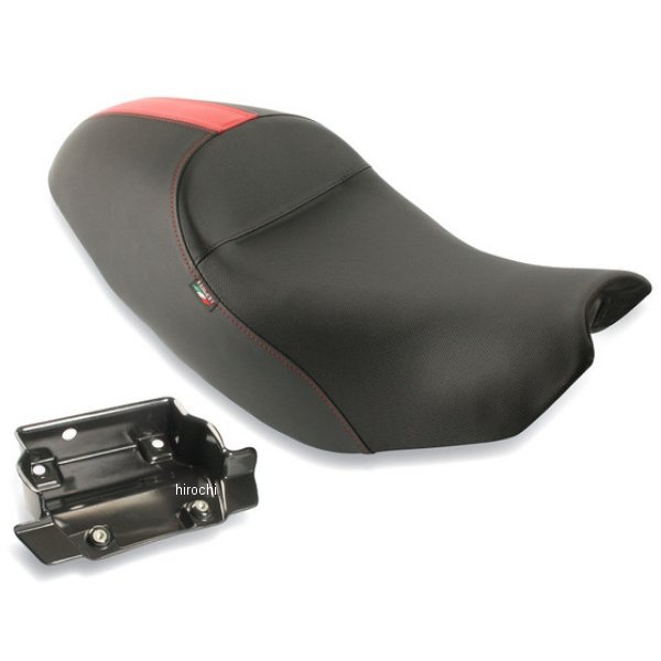 Sargent ワールドスポーツパフォーマンスシート ソロスタイル Duratex 15年以降 ドゥカティ スクランブラー 赤ストライプ WS-657-SP21 JP店